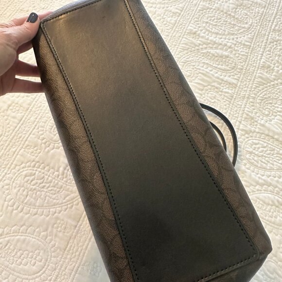 Coach Hallie Signature Canvas Shoulder Bag - Picture 16 of 16